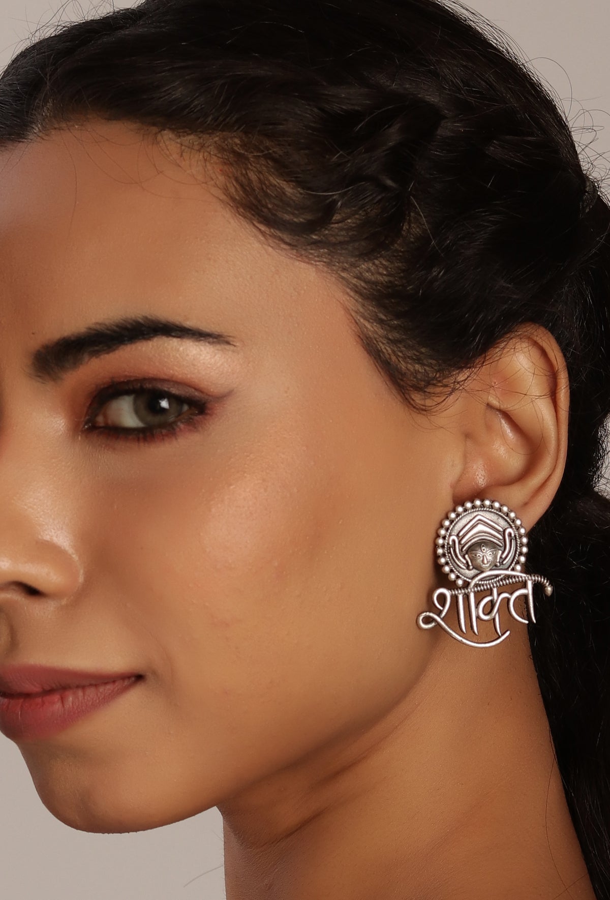 Divine Durga Shakti Earrings