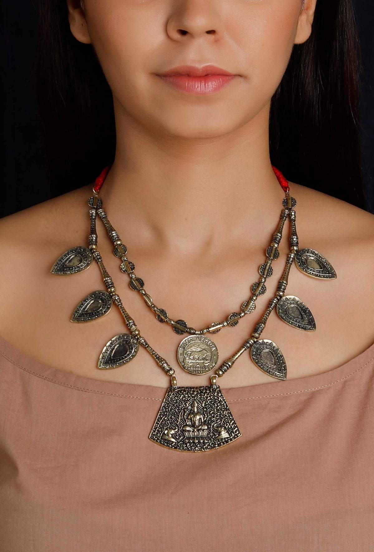 Raavi German Silver Necklace