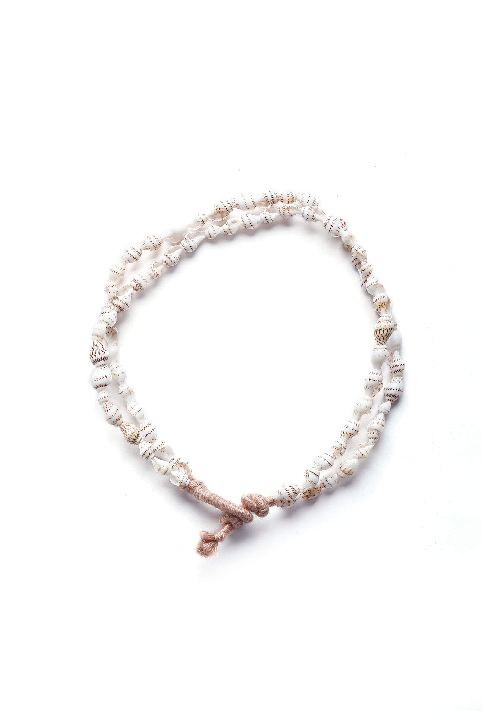 Double Row Small Seashells Anklet