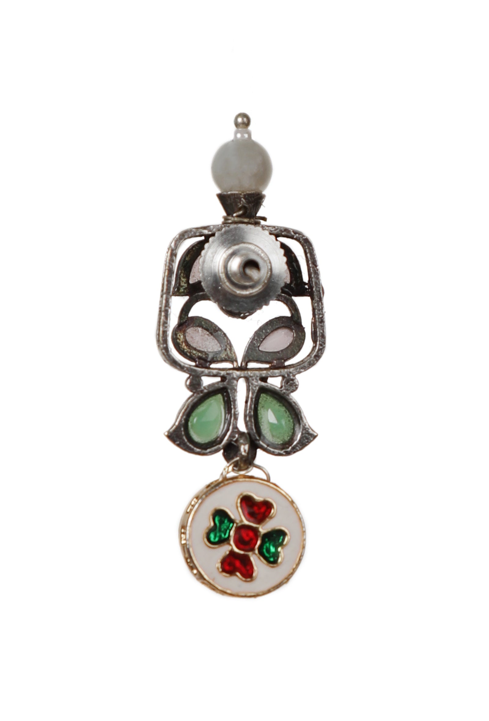 Enchanting Twilight Oxidized Silver Necklace & Earring Set