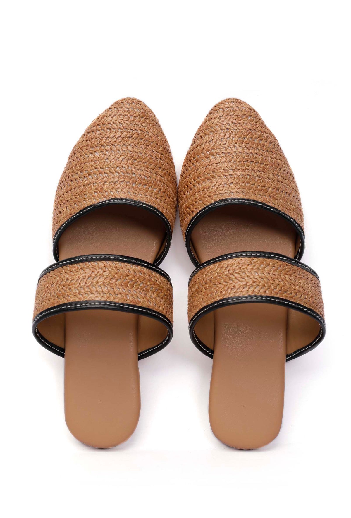 Jose Raffia Weave Sandals