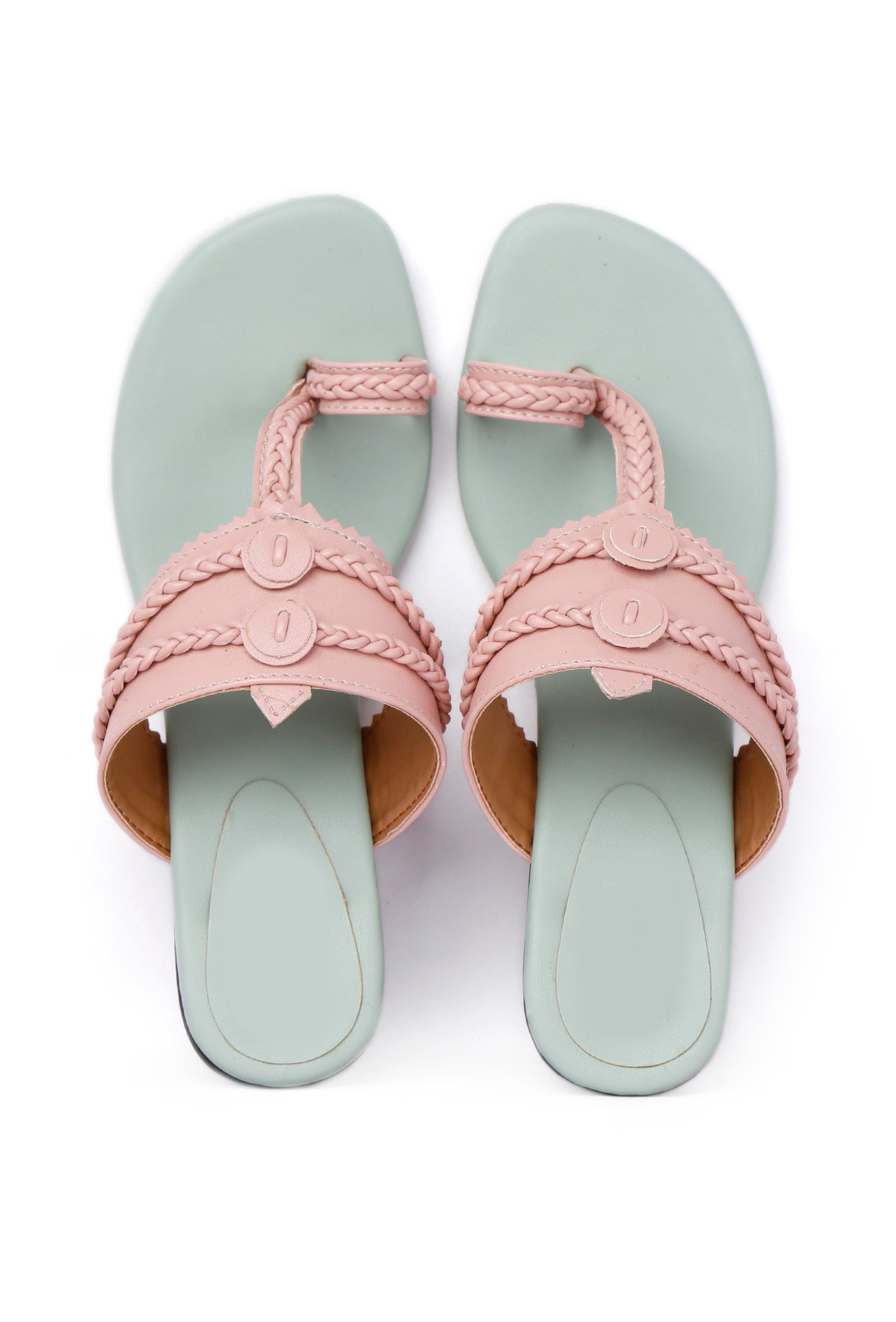 Pastel Pink and Blue Cruelty Free Heels