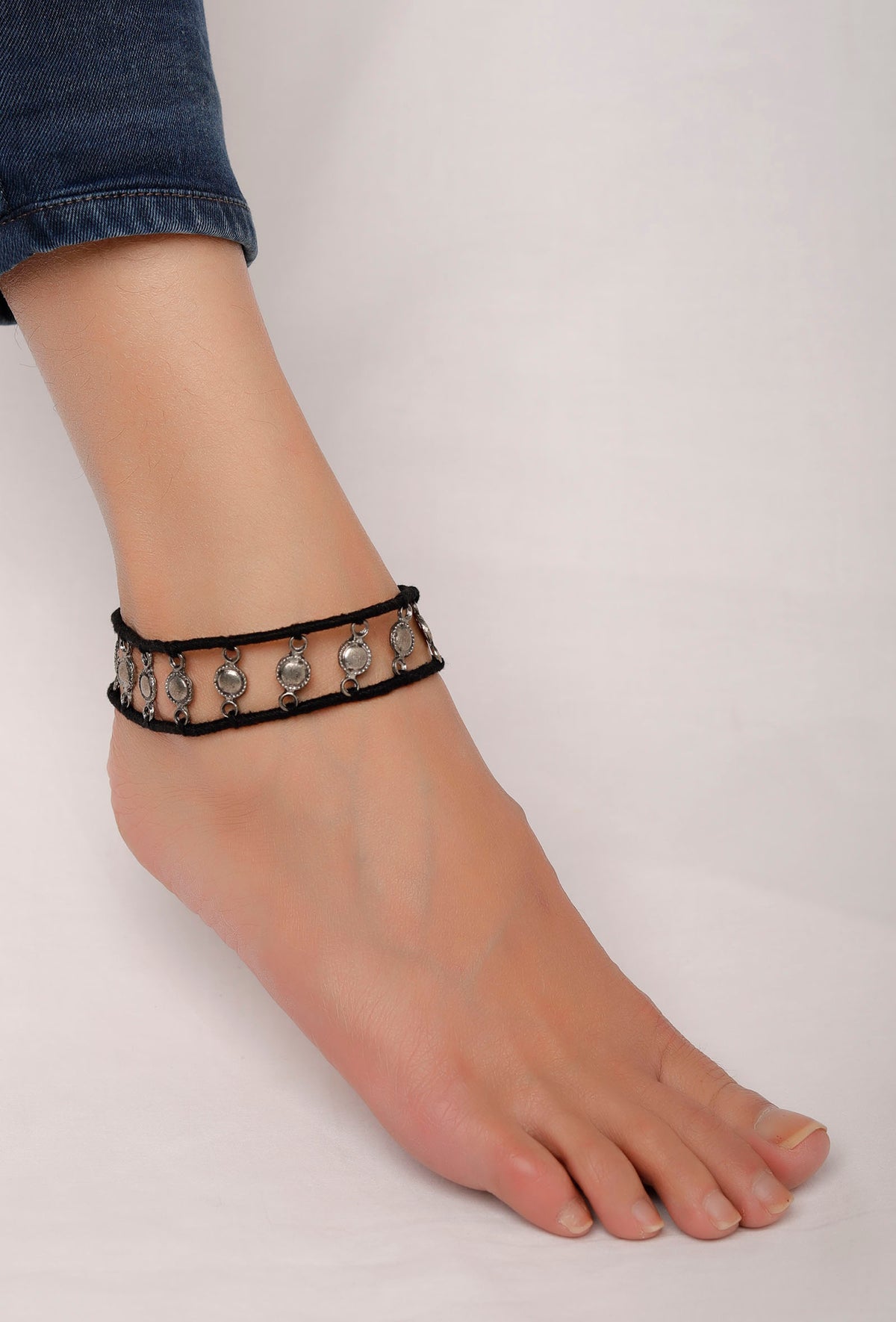 Two Layer Beads Anklet