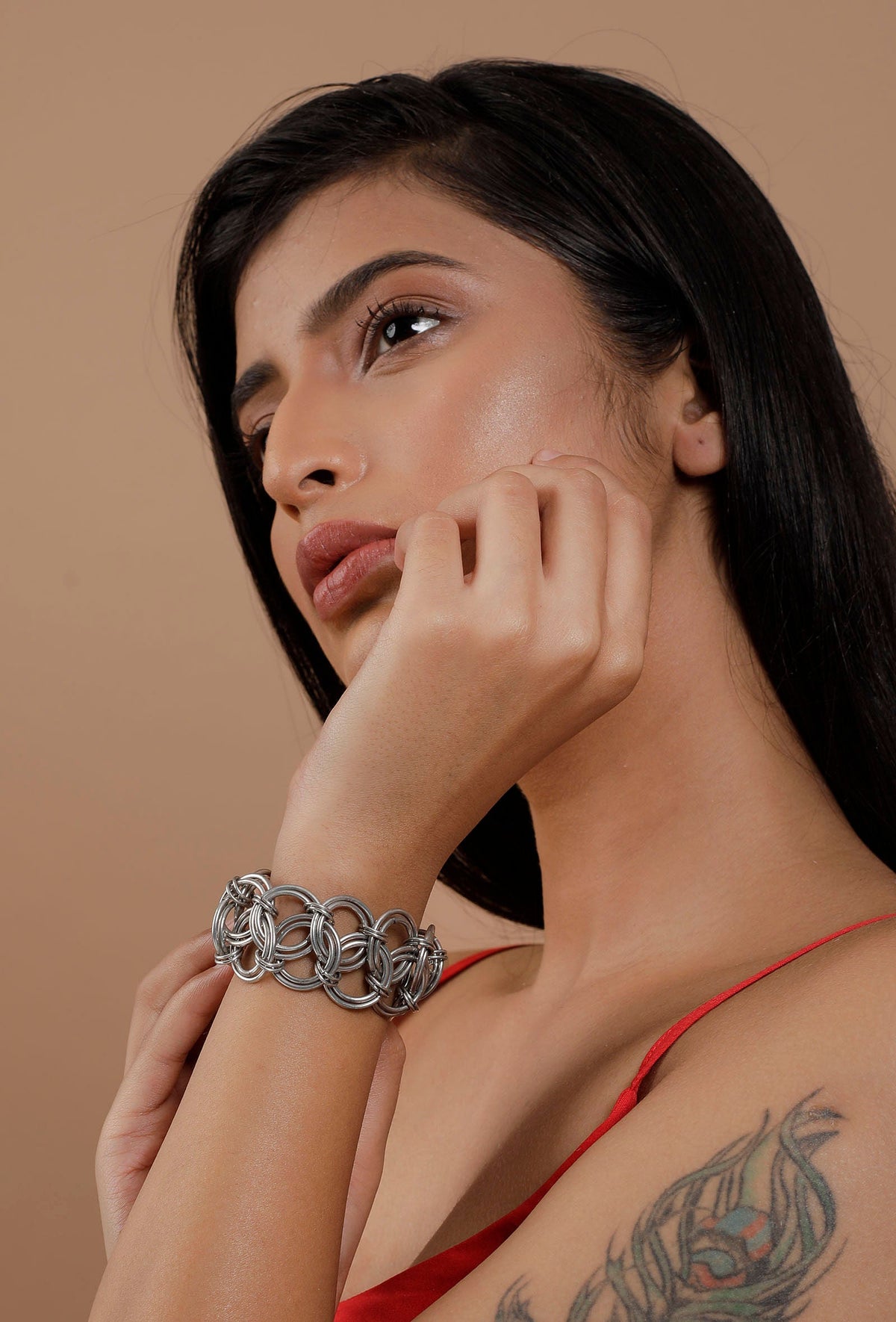 Zaina Silver Chain Bracelet
