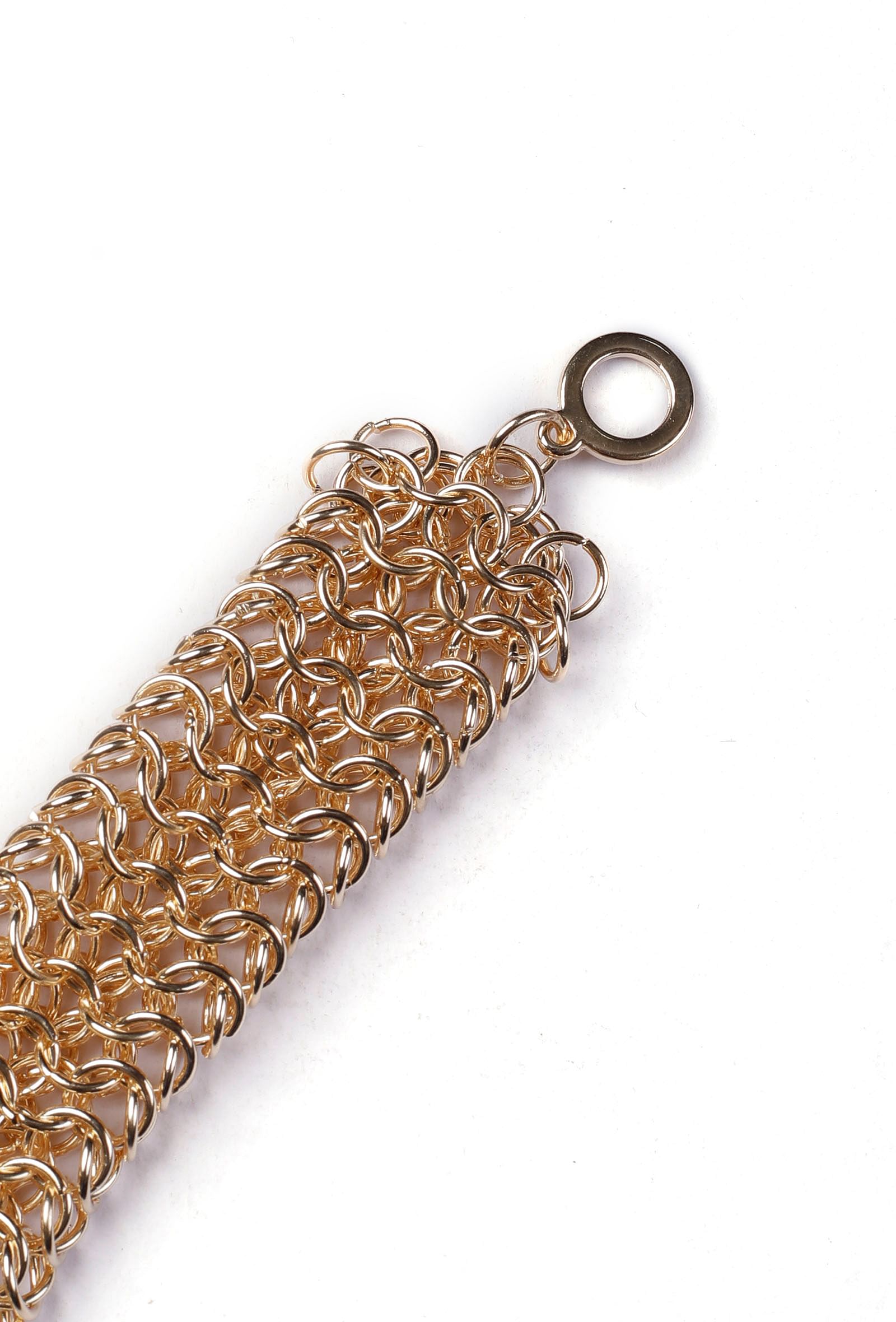 Multi Layered Gold Chain Bracelet