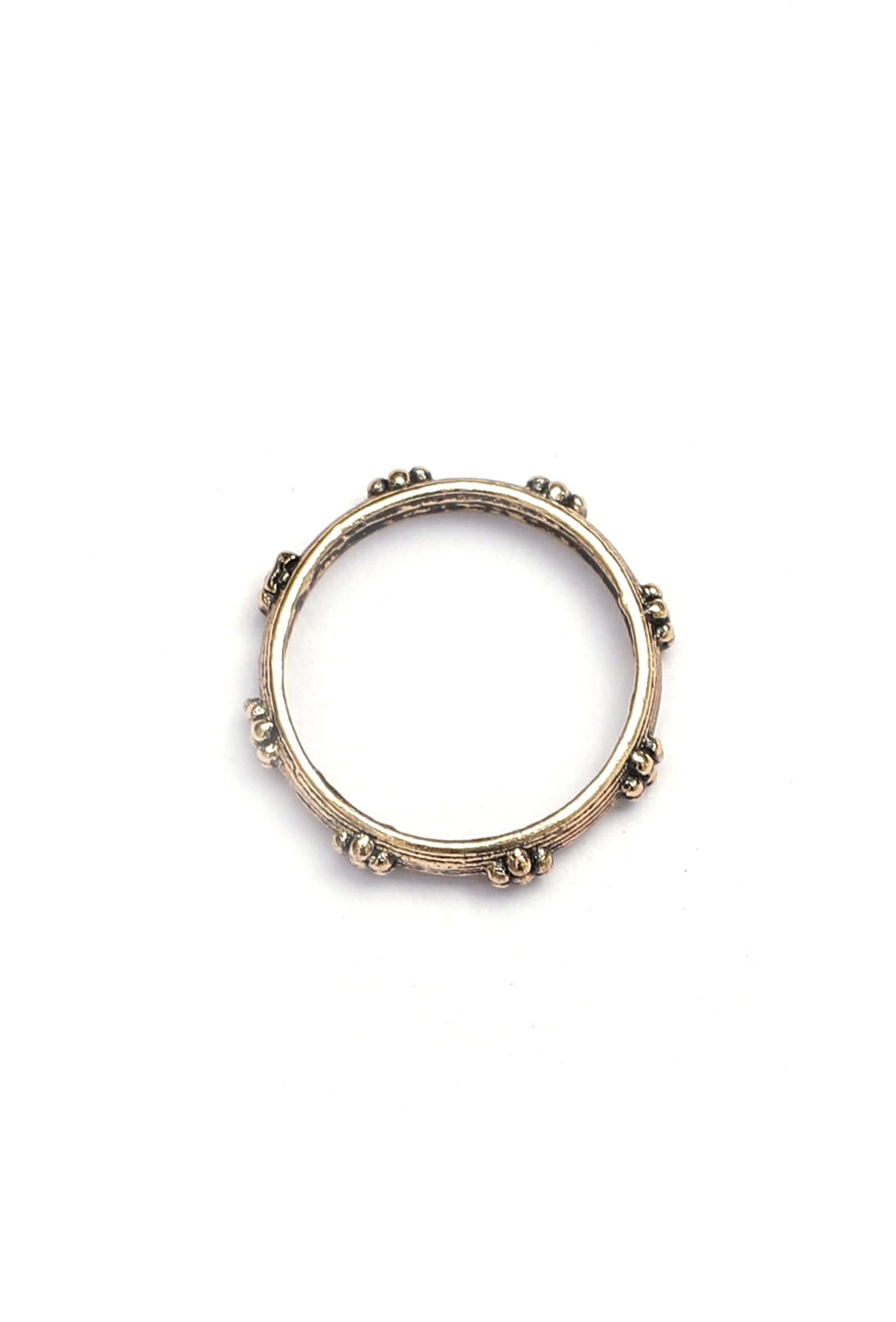 Arabelle Brass Gold Ring