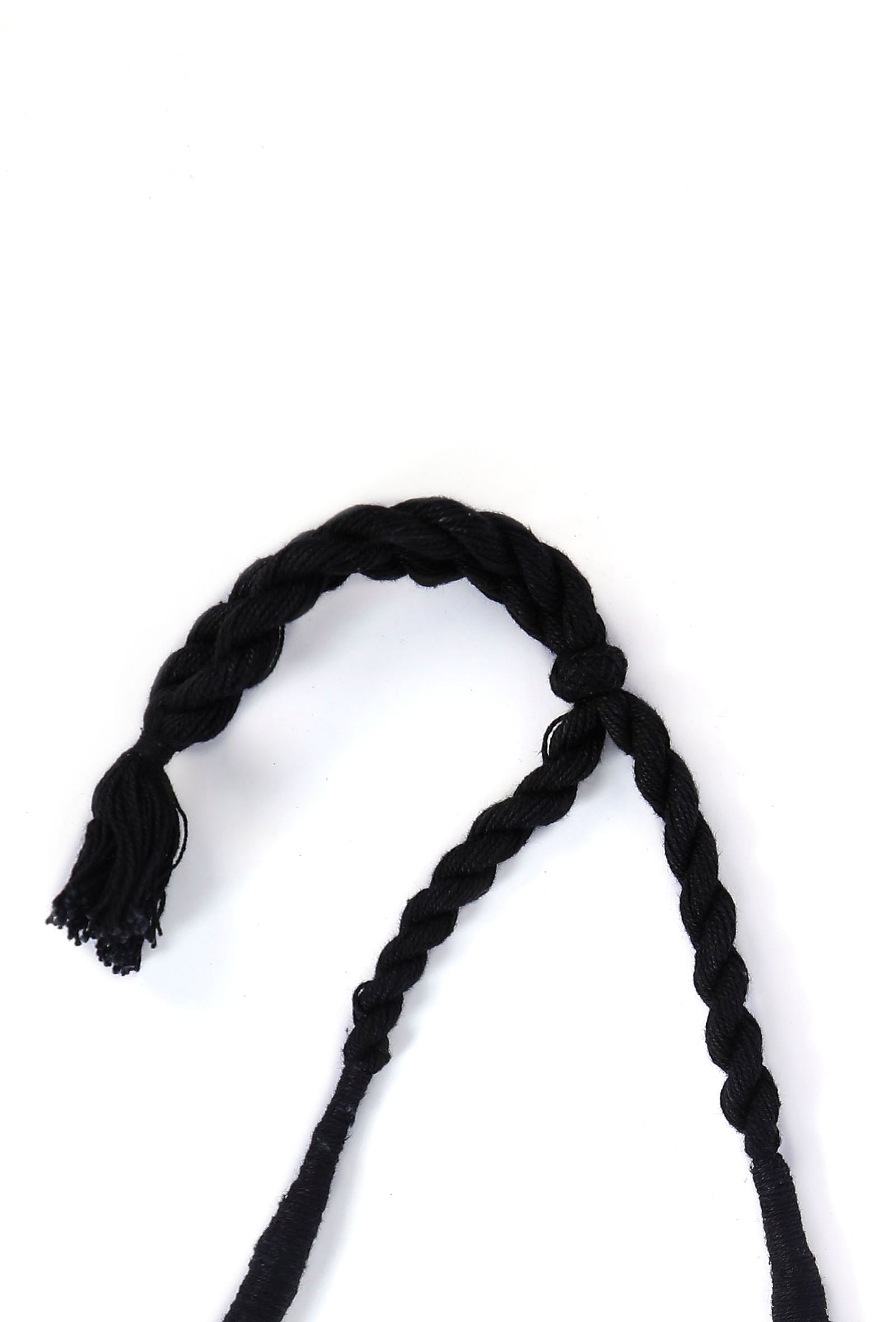 Kashvi Silver Black Thread Necklace