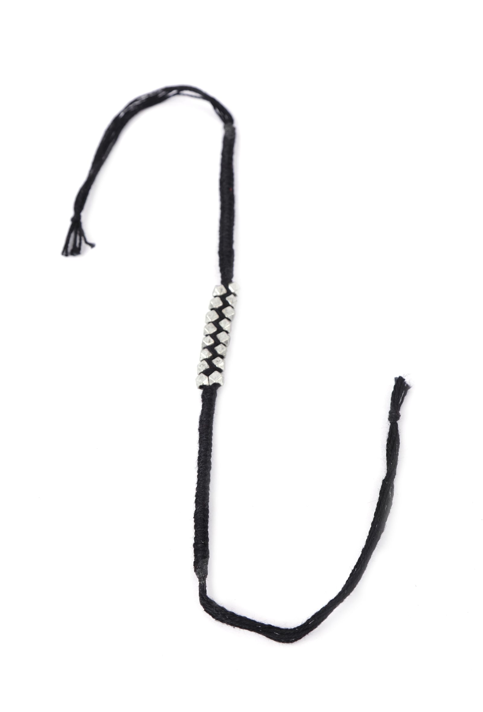 Black Thread Tribal Anklet – SAAGAH